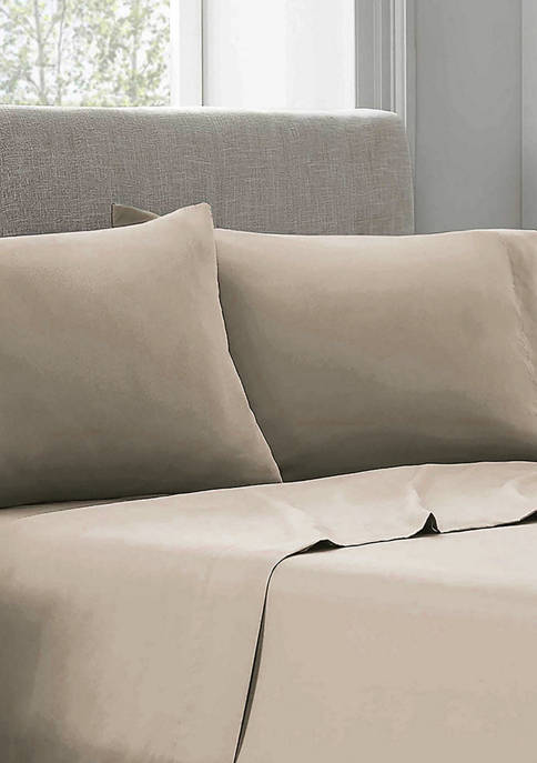 Linum Home Textiles 400 Thread Count Solid Sateen
