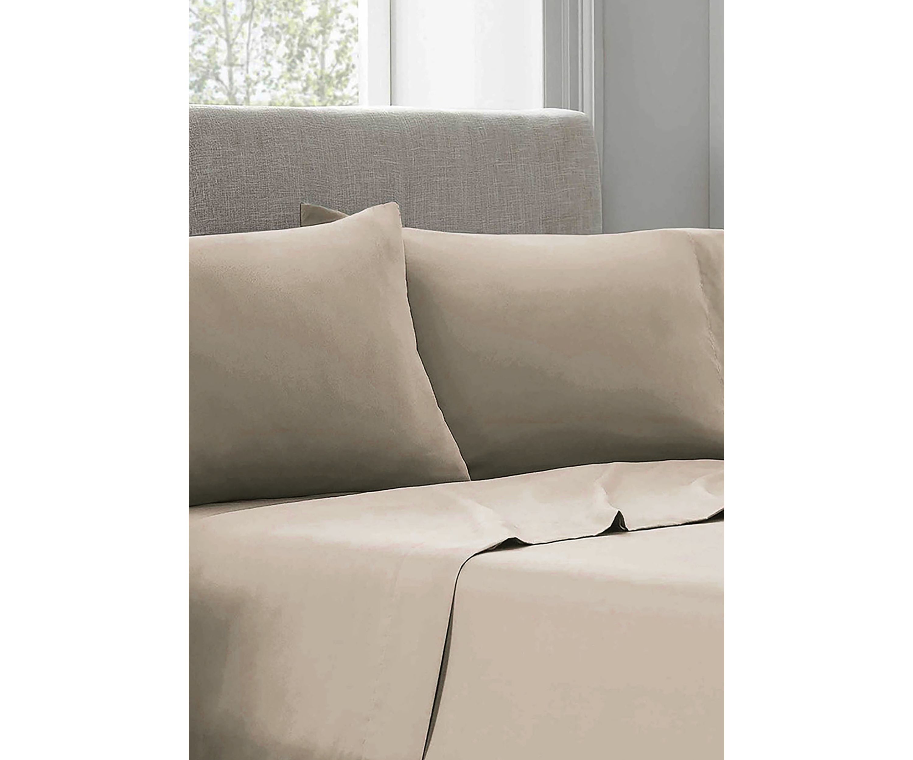 400 Thread Count Solid Sateen Sheet Set