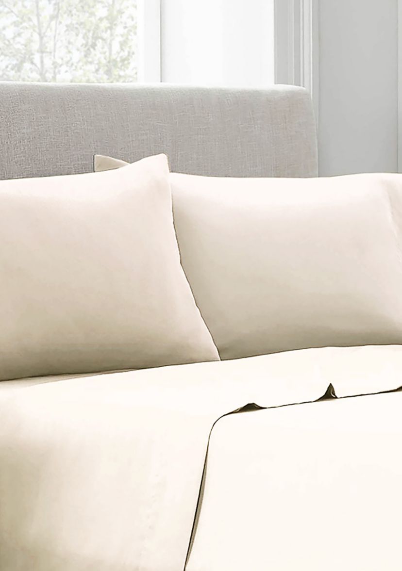 400 Thread Count Solid Sateen Sheet Set