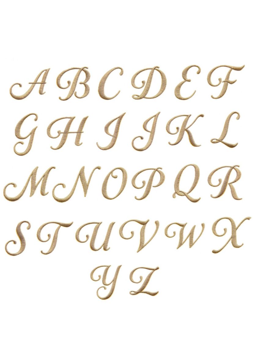 Personalized Novelty Hand Towels (Set of 2) in Gold Linum Font