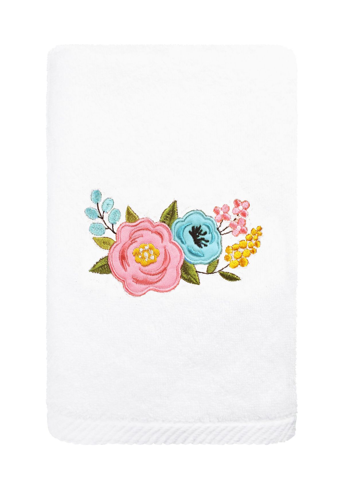 Primavera - Embroidered Hand Towels (Set of 2)