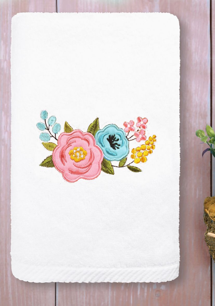 Primavera - Embroidered Hand Towels (Set of 2)