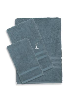 Linum Home Textiles 3PC Denzi Towel Set, Teal