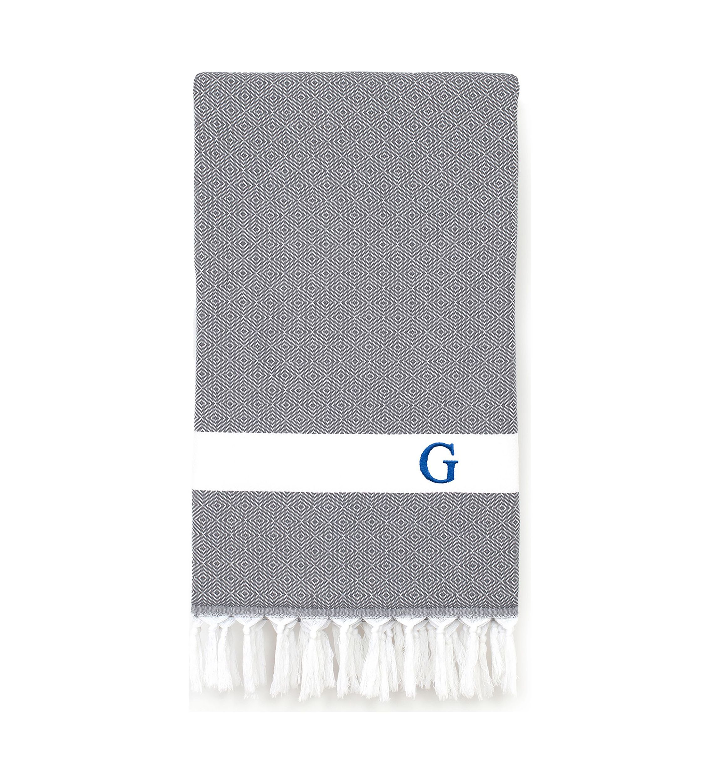 Diamond Personalized Pestemal Beach Towel