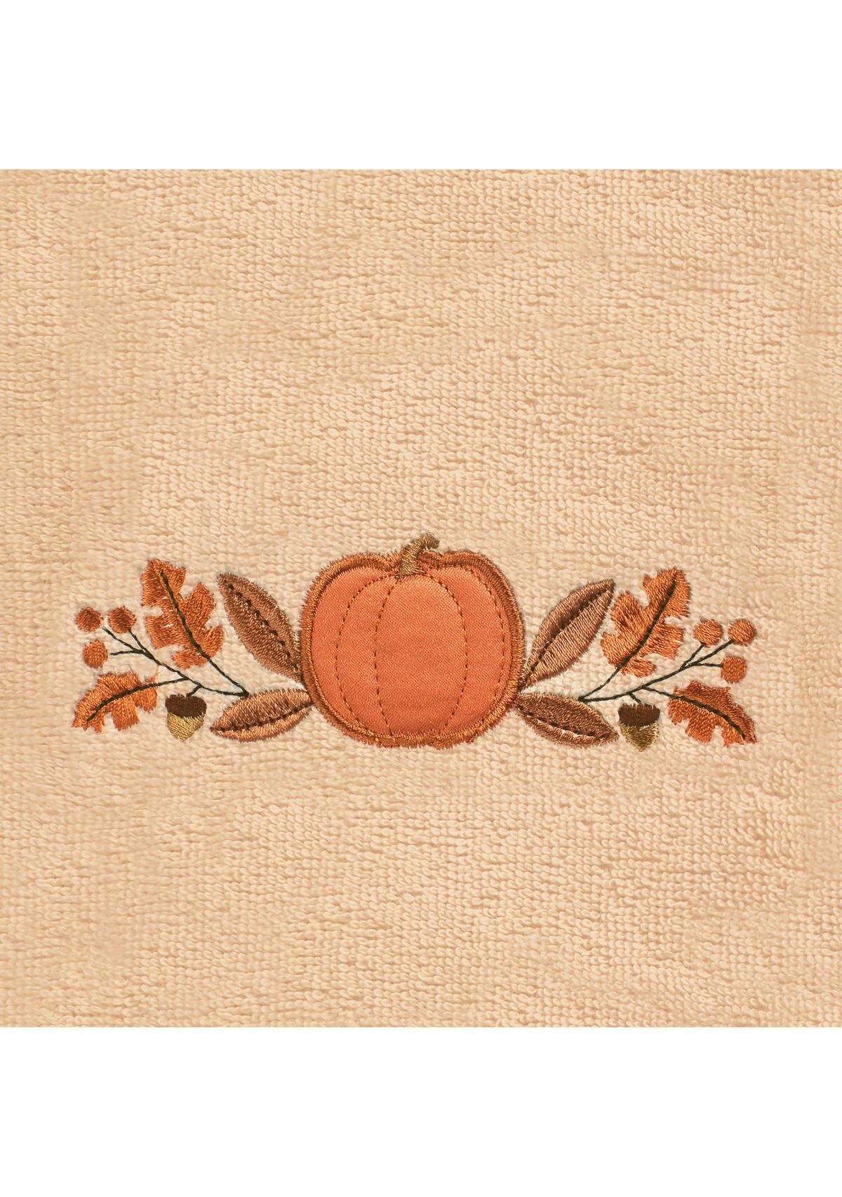 Harvest Bounty - Embroidered Hand Towel