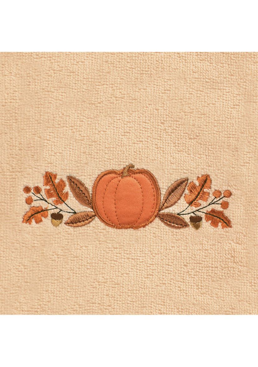 Harvest Bounty - Embroidered Hand Towel