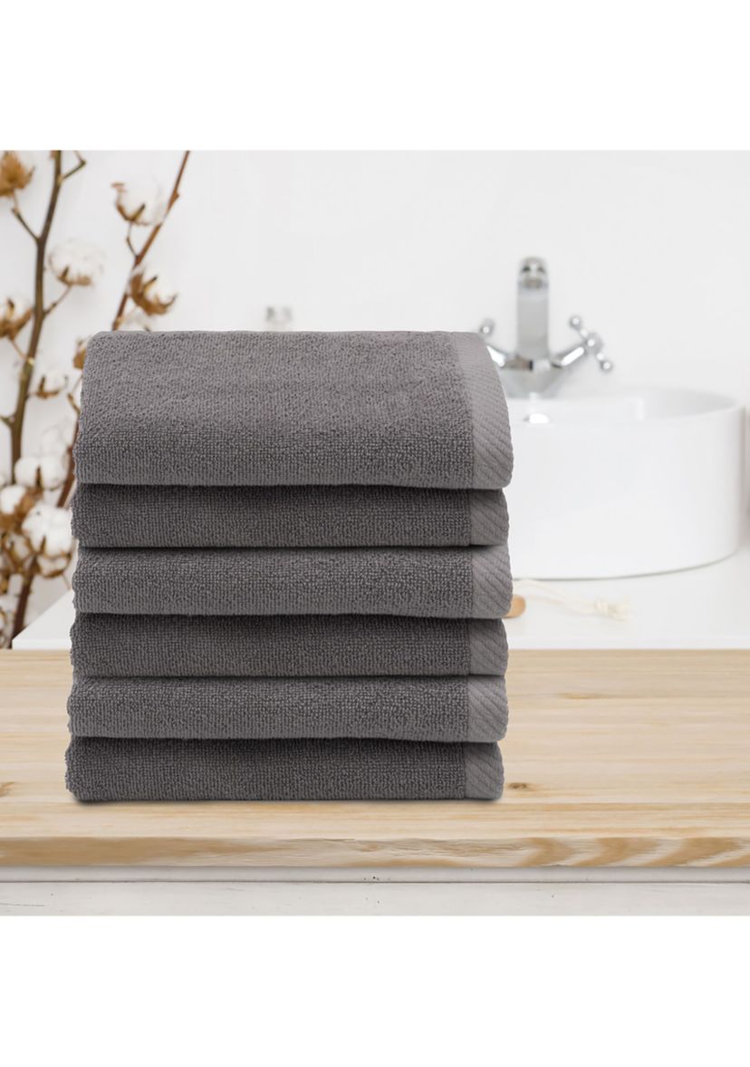 Ediree Fingertip Towels (Set of 6)