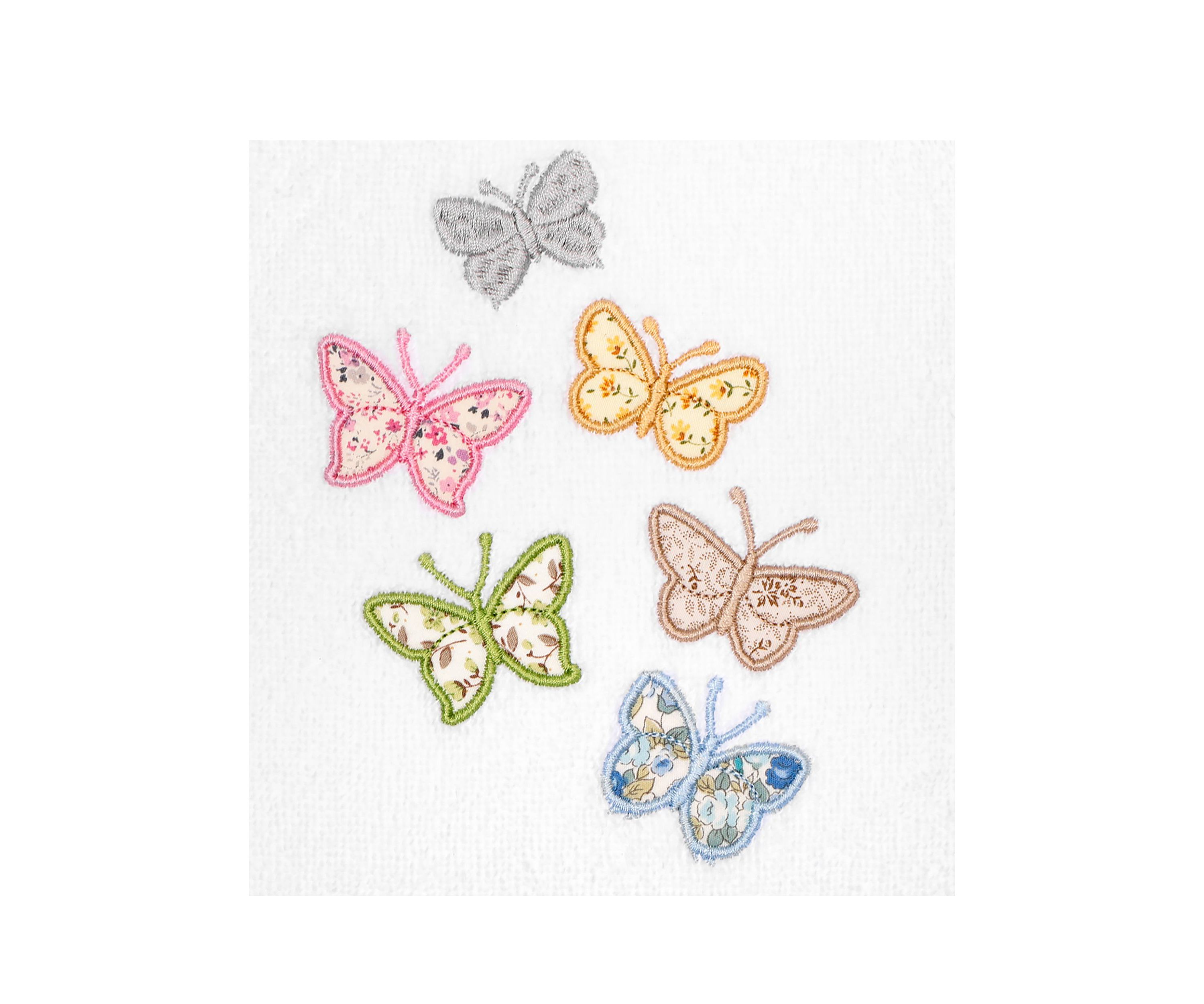MARIPOSA 2PC Embellished Hand Towel Set