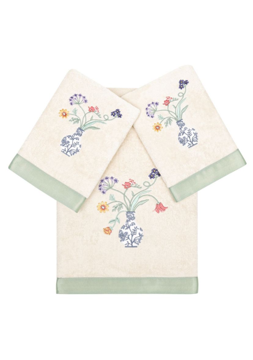 STELLA 3PC Embellished Towel Set