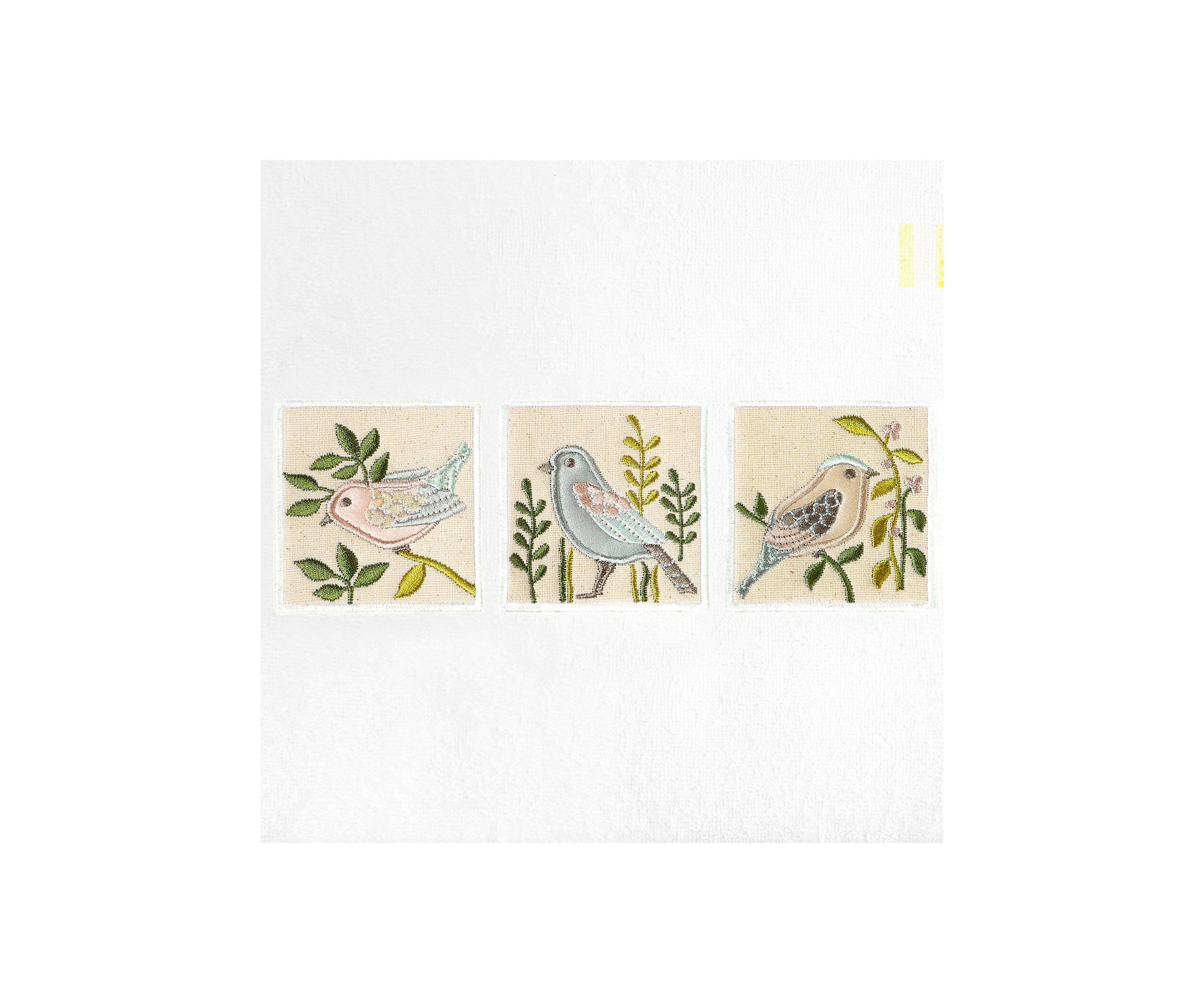 BELINDA 2PC Embellished Bath Towel Set