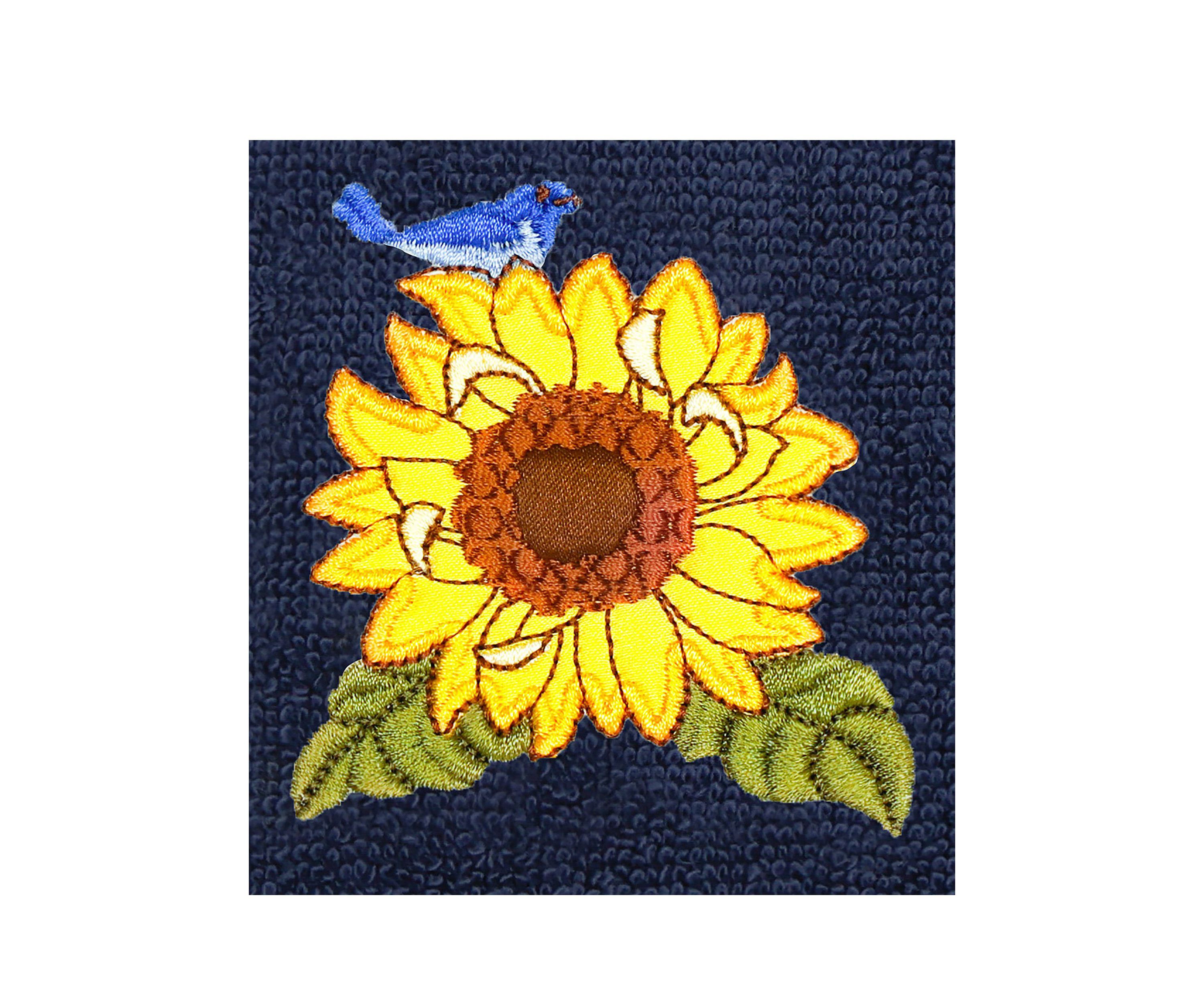 GIRASOL 2PC Embellished Fingertip Towel Set