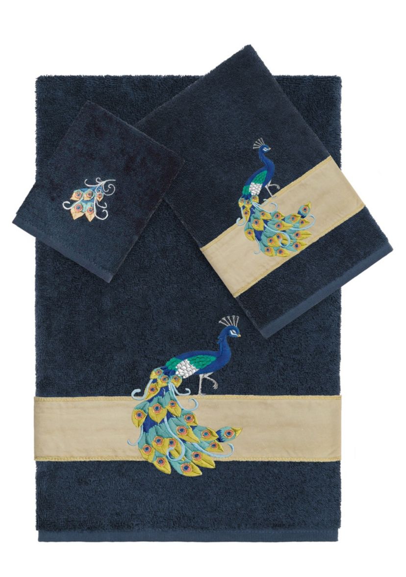 PENELOPE 3PC Embellished Towel Set