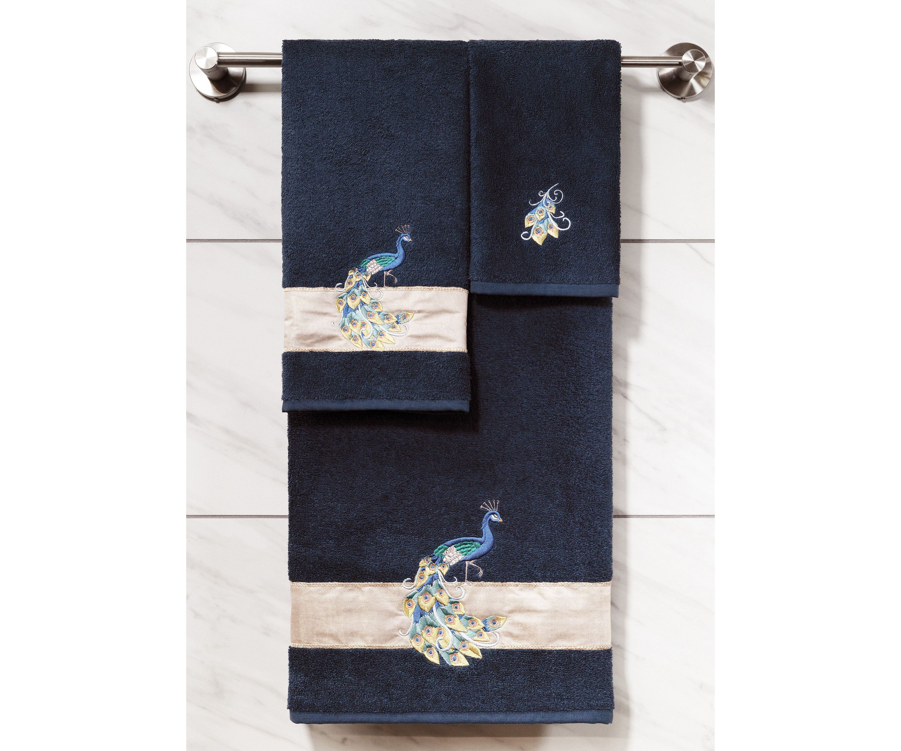 PENELOPE 3PC Embellished Towel Set