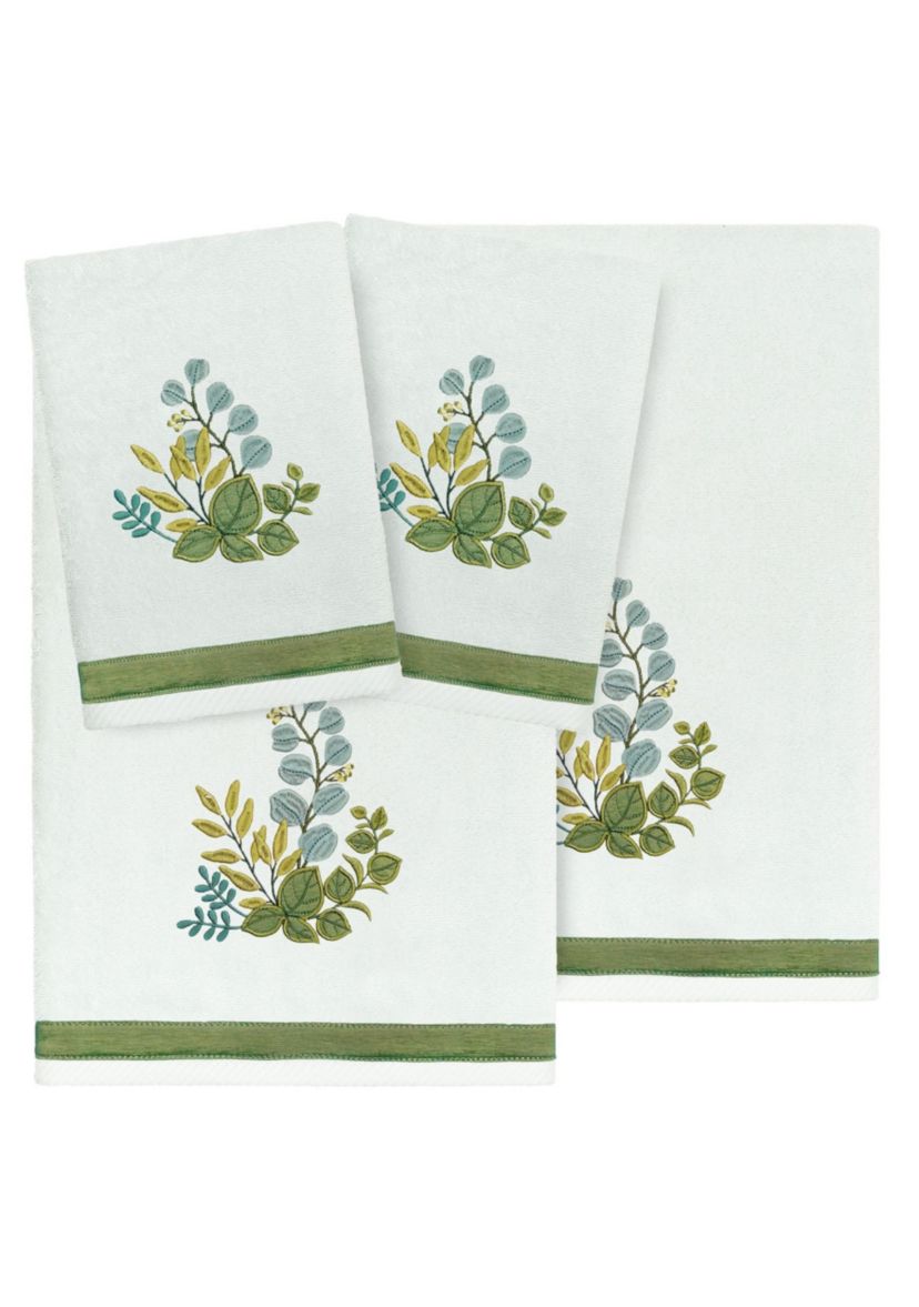 BOTANICA 4PC Embellished Towel Set