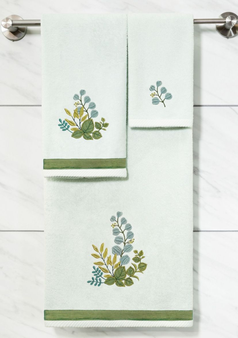 BOTANICA 4PC Embellished Towel Set