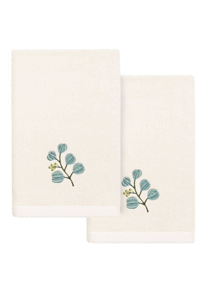 BOTANICA 2PC Embellished Fingertip Towel Set