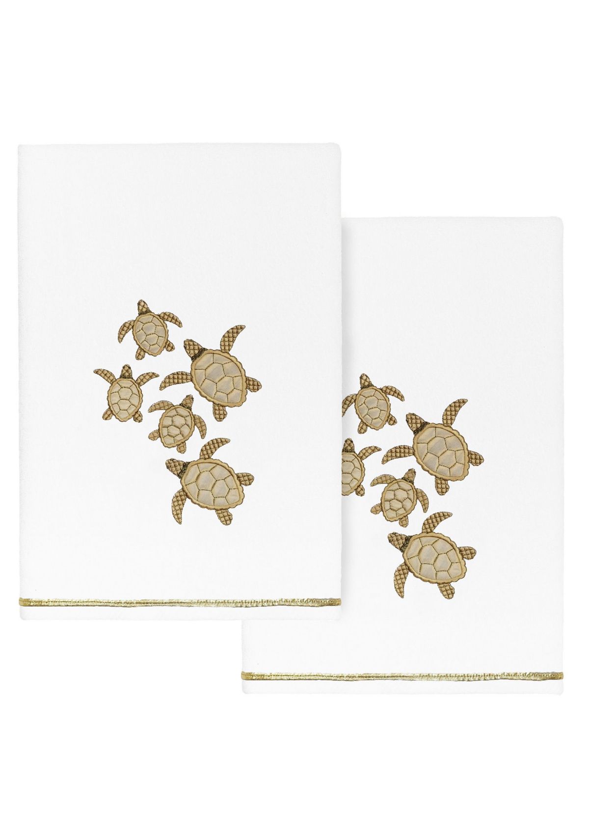 TORTUGA 2PC Embellished Bath Towel Set
