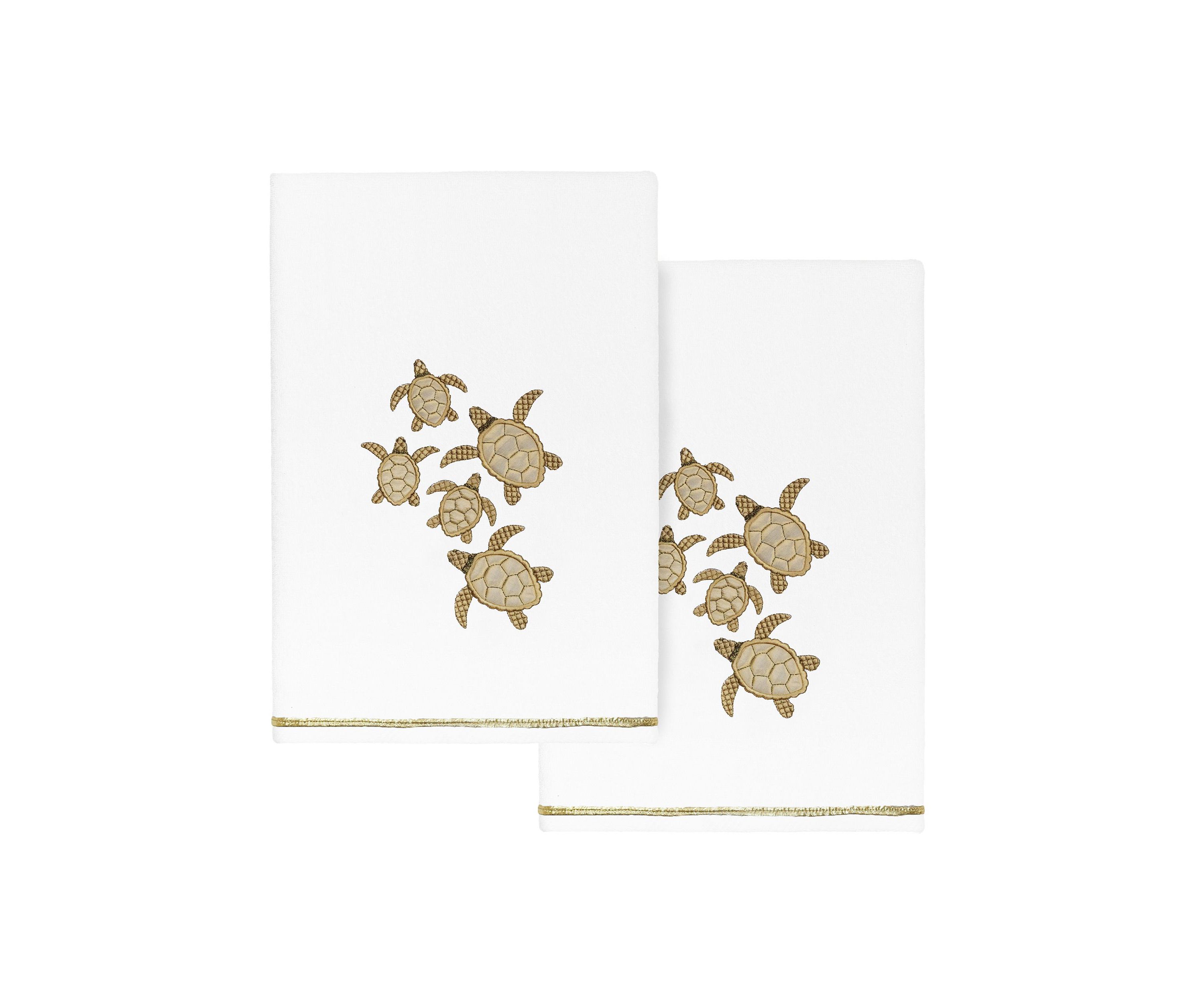 TORTUGA 2PC Embellished Bath Towel Set