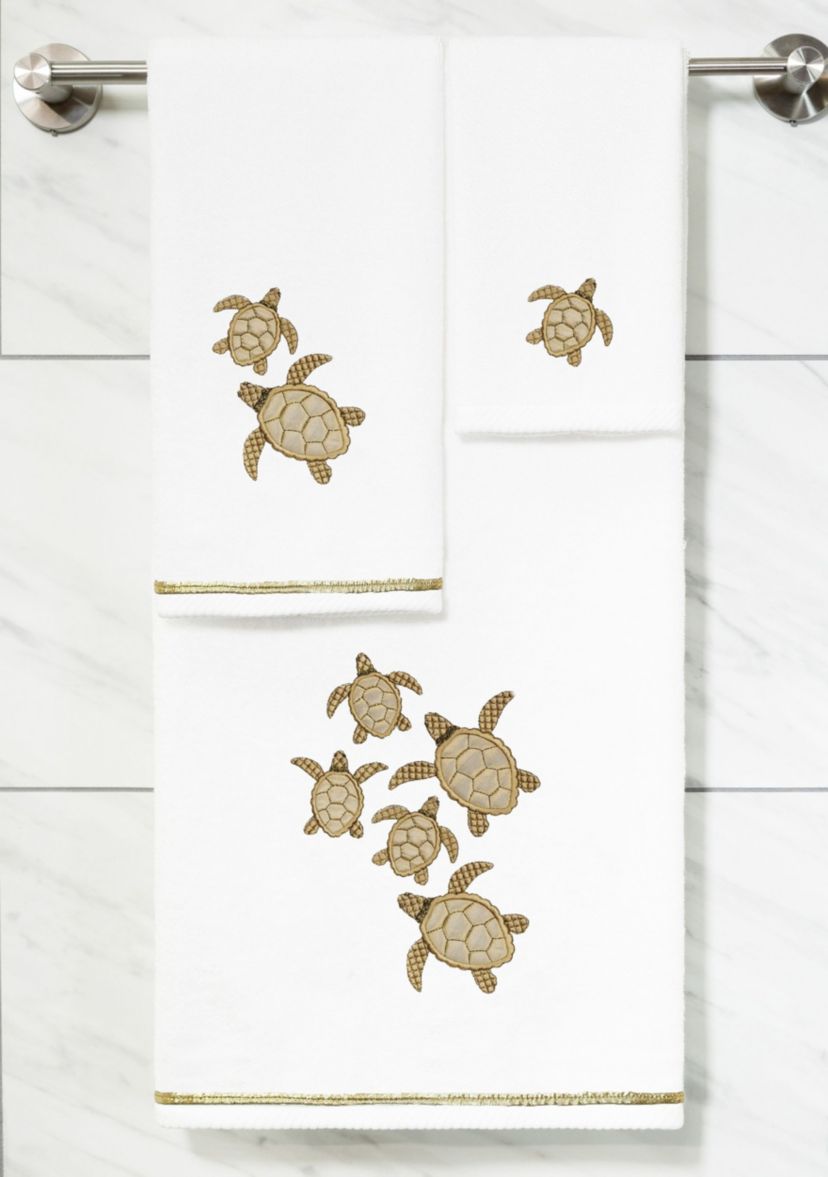 TORTUGA 2PC Embellished Bath Towel Set