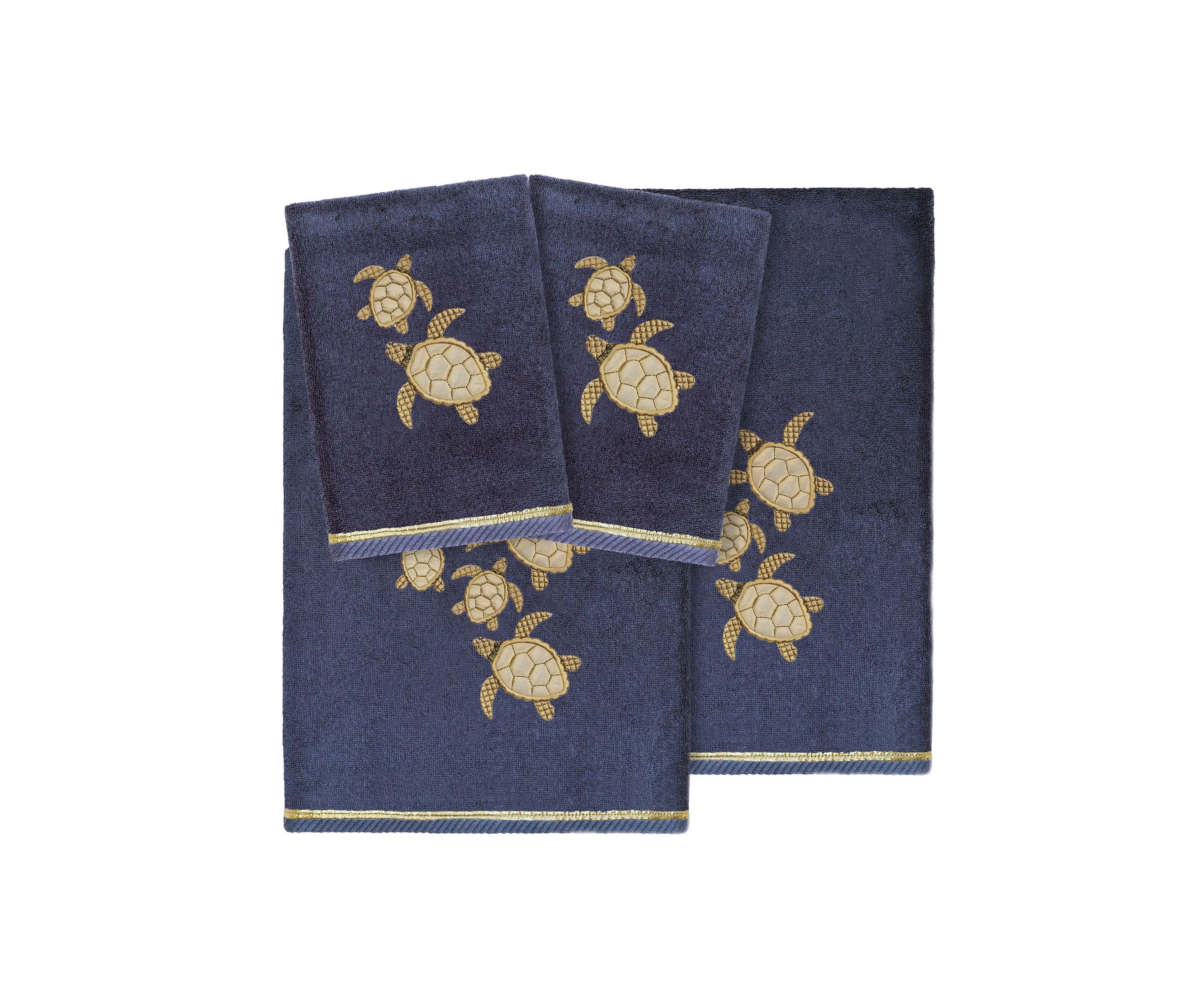 TORTUGA 4PC Embellished Towel Set