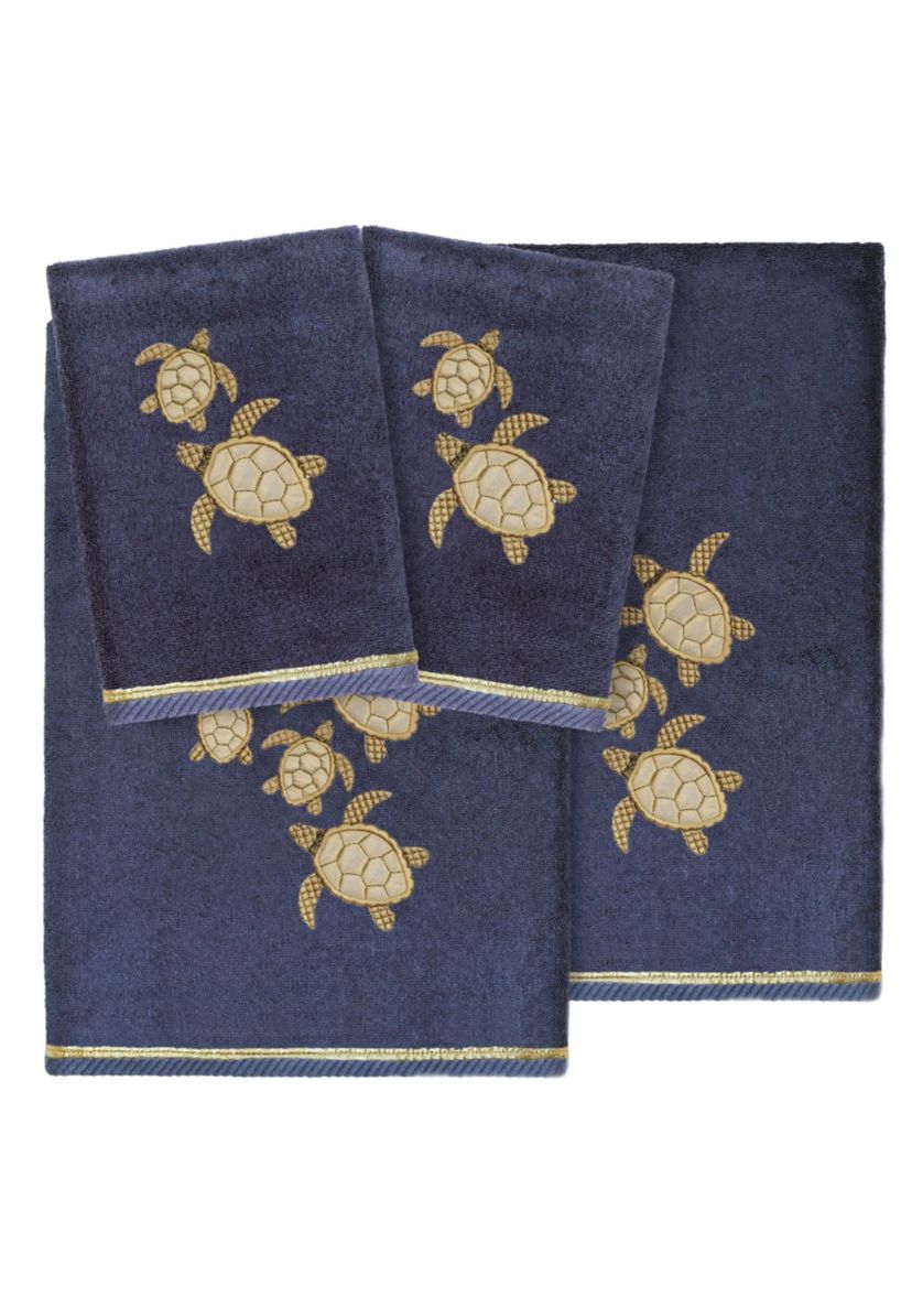 TORTUGA 4PC Embellished Towel Set