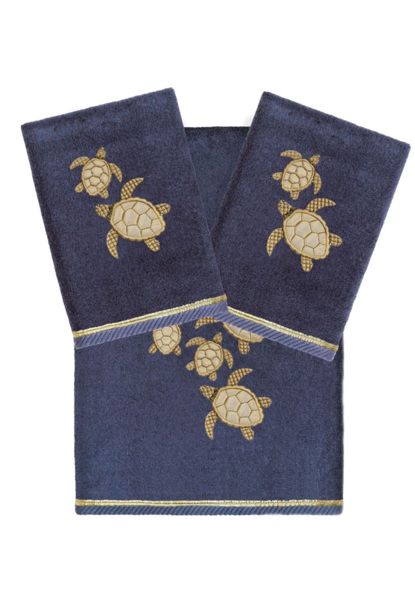 TORTUGA 3PC Embellished Towel Set