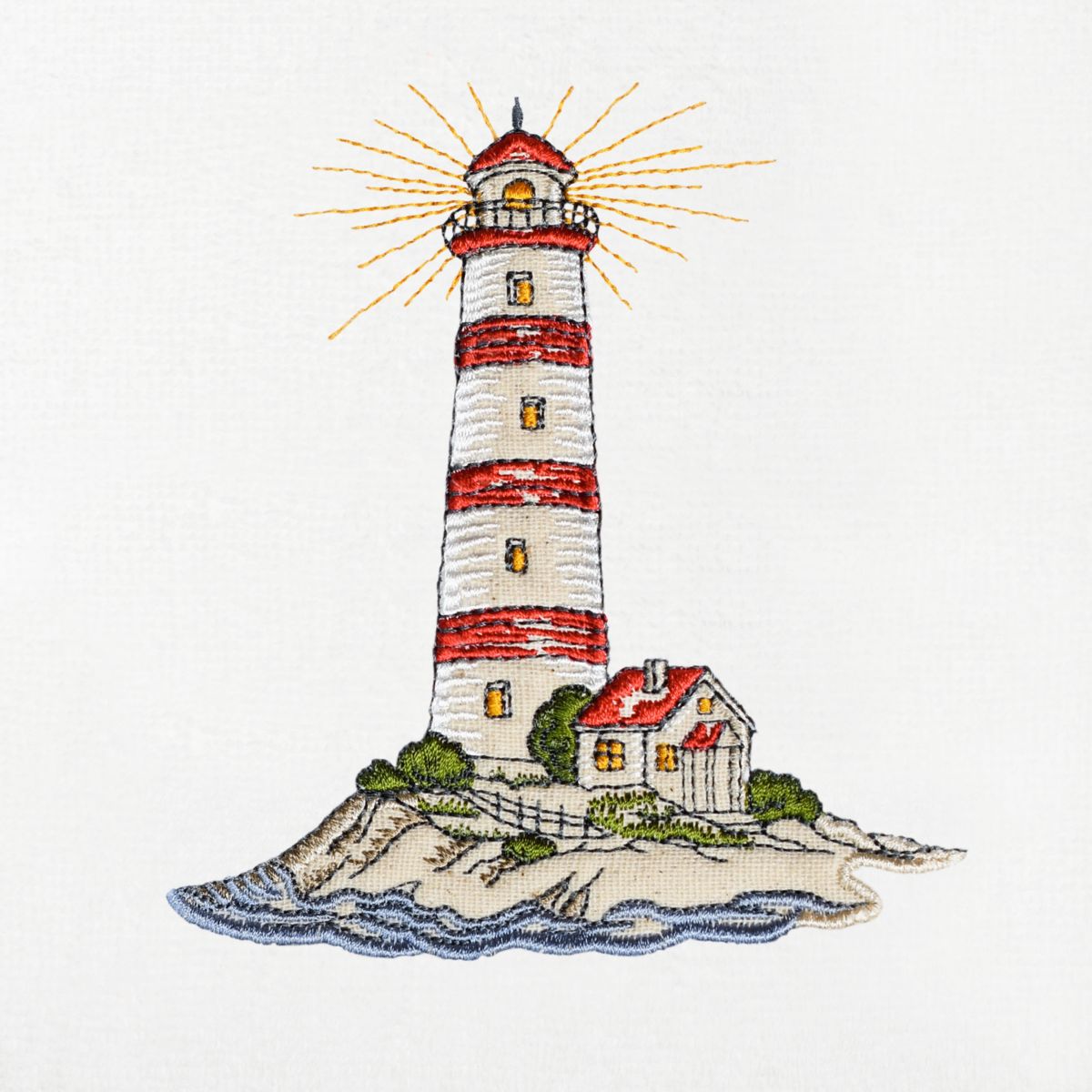 SUMMER LIGHTHOUSE Hand Towels (Set of 2)
