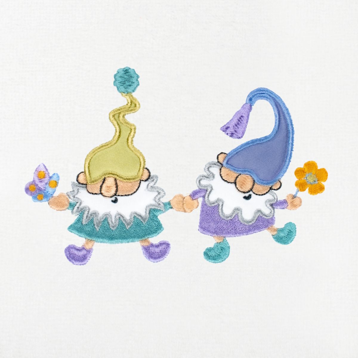 SPRING GNOMES Hand Towels (Set of 2)