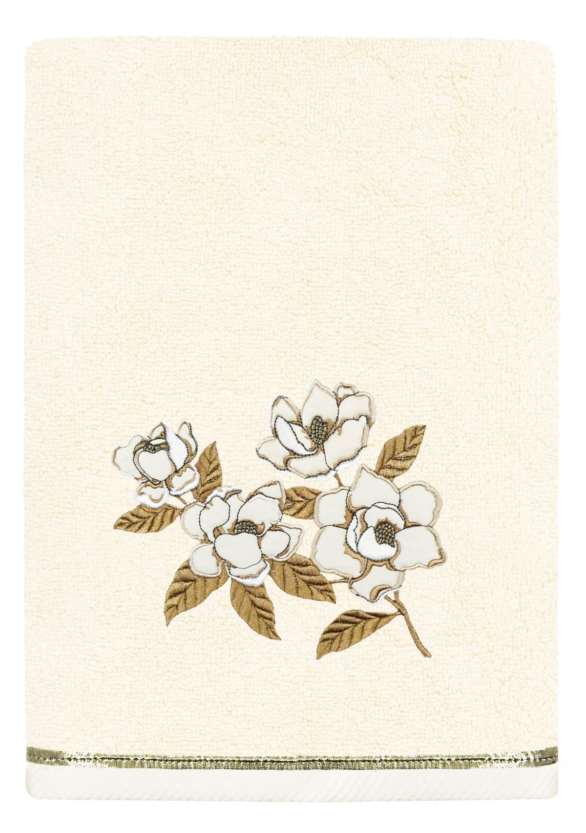 MAGGIE 2PC Embellished Bath Towel Set