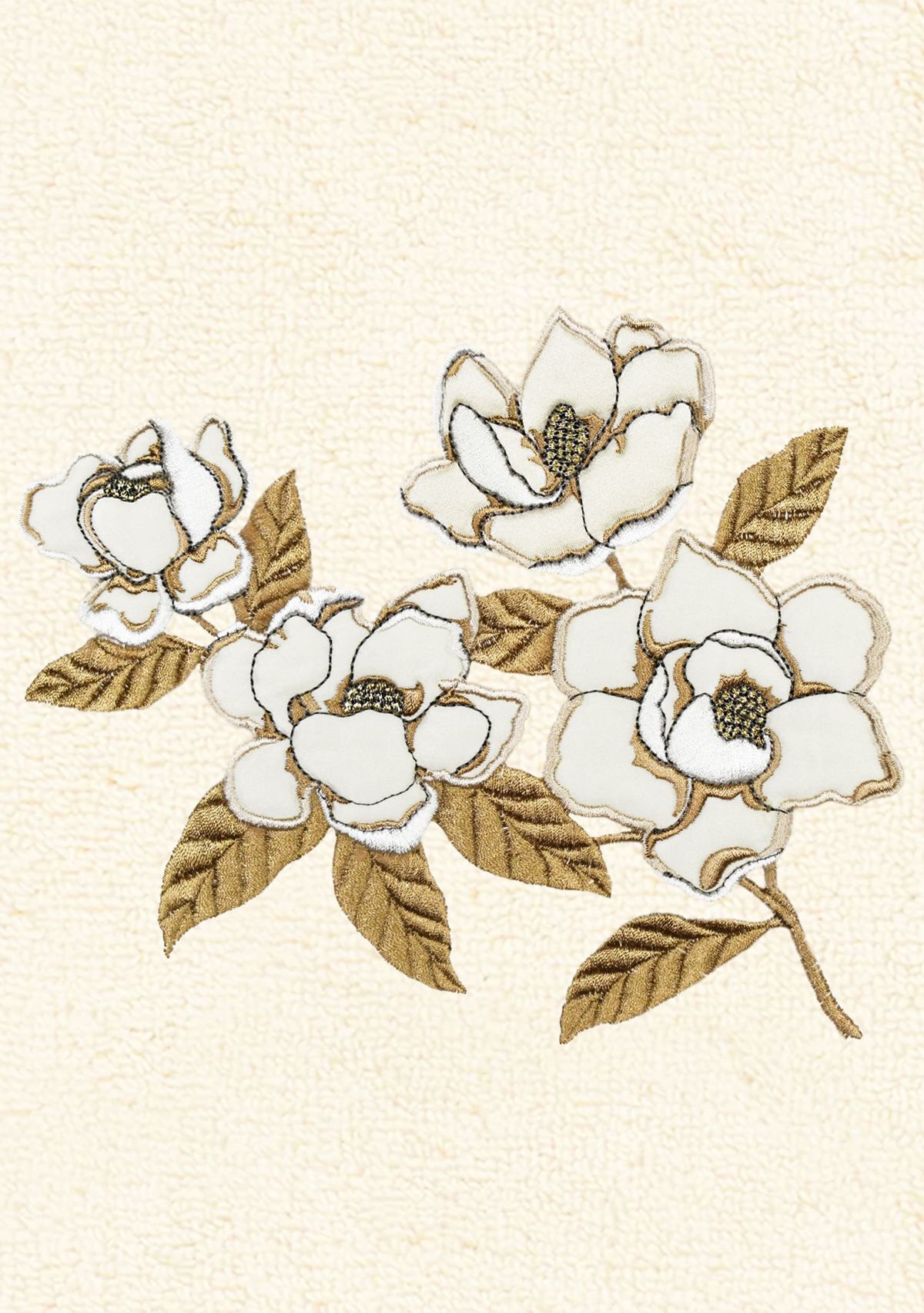 MAGGIE 2PC Embellished Bath Towel Set