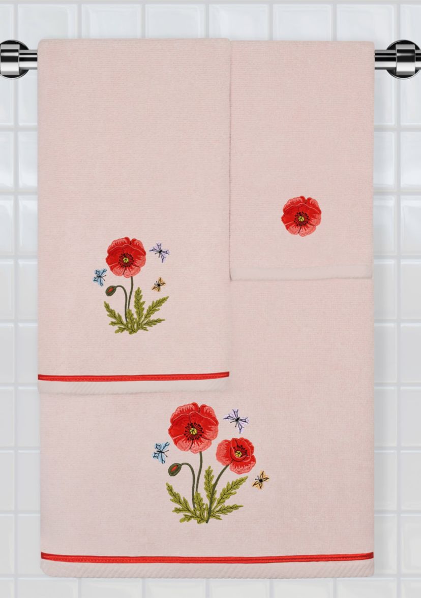 POLLY 3PC Embellished Towel Set