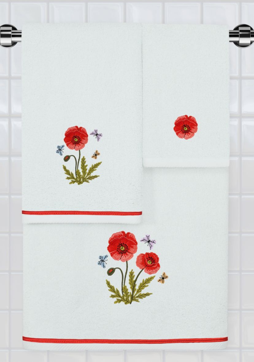 POLLY 2PC Embellished Bath Towel Set