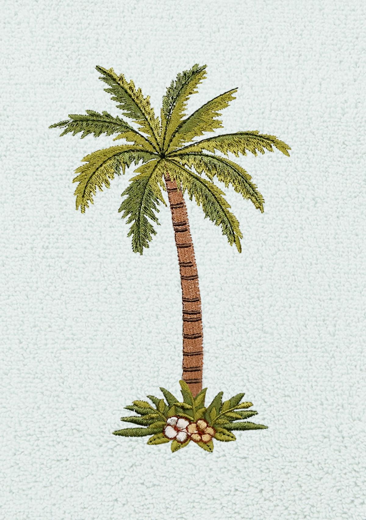 PALMERA 2PC Embellished Fingertip Towel Set