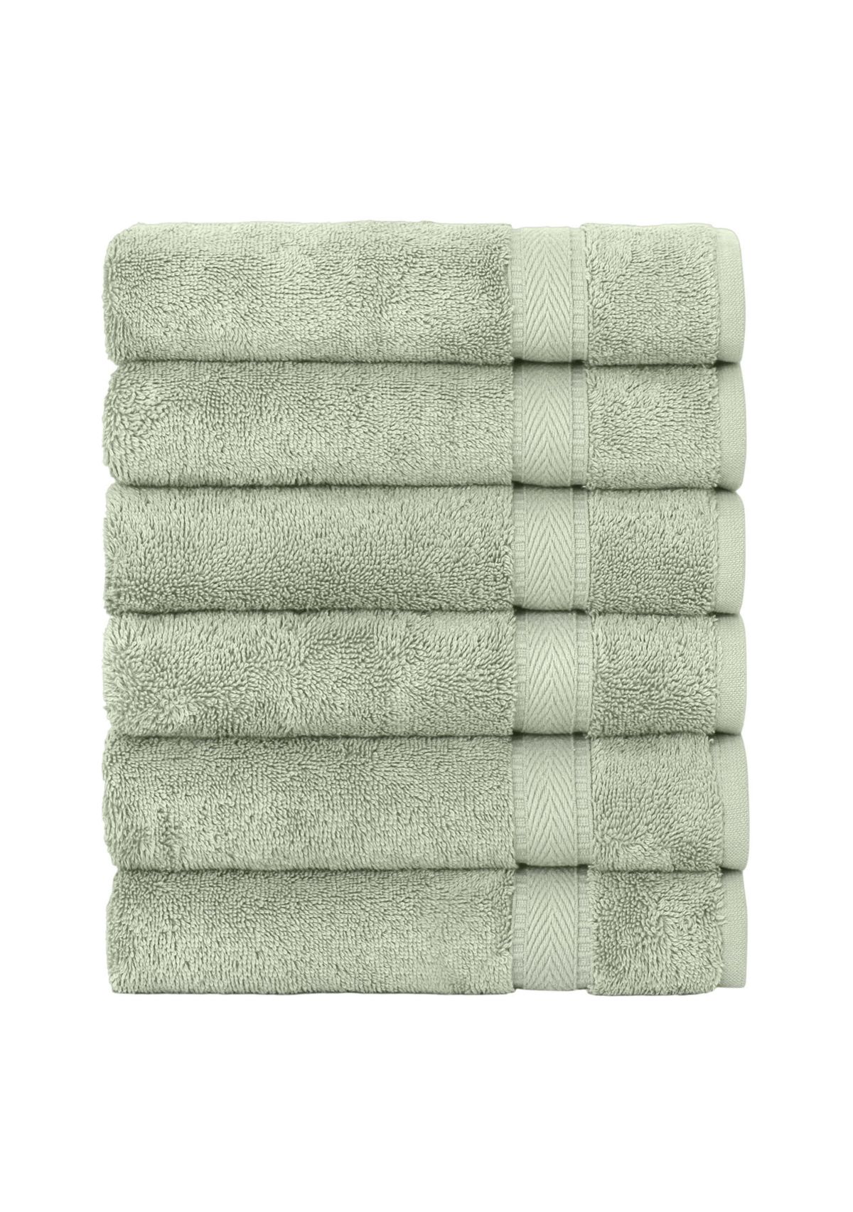 Sinemis Terry Hand Towels (Set of 6)