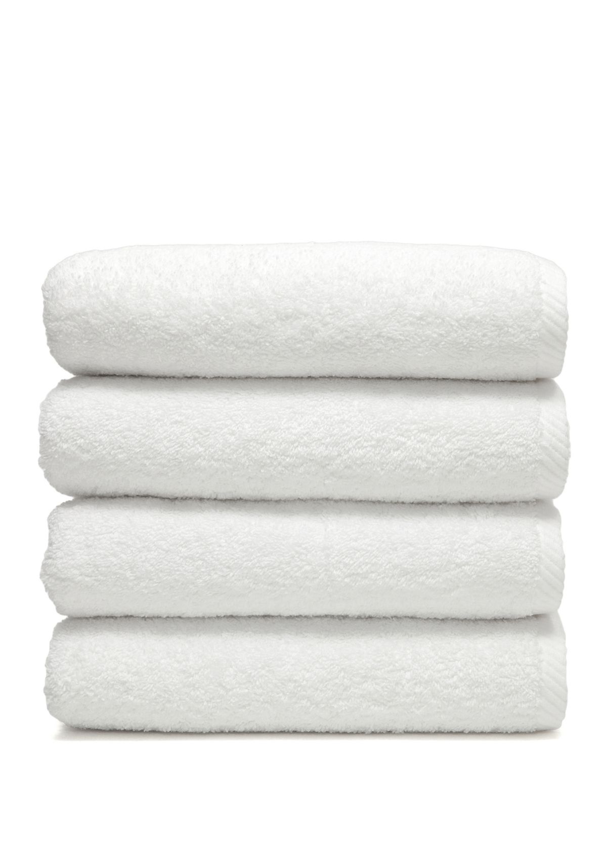 Set of 4 Turkish Cotton Soft Twist Hand Towels Set