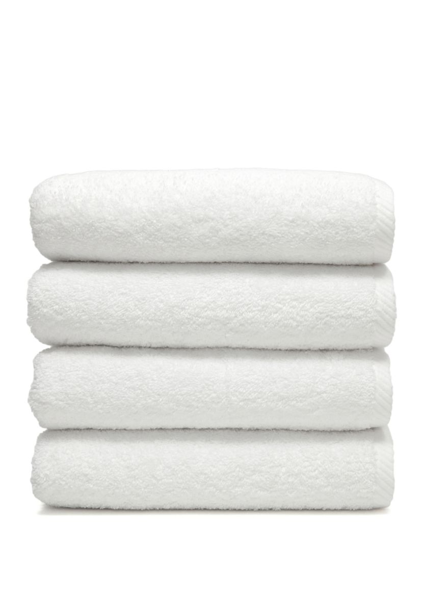 Set of 4 Turkish Cotton Soft Twist Hand Towels Set