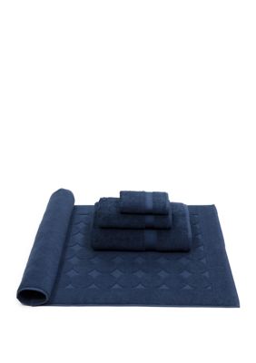 Linum Home Textiles 4 Piece Turkish Cotton Sinemis Terry Towel Set