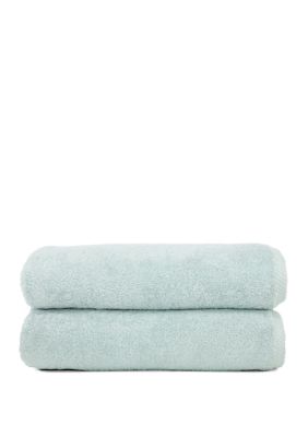 Linum Home Textiles Set of 2 Turkish Cotton Soft Twist Bath Towels