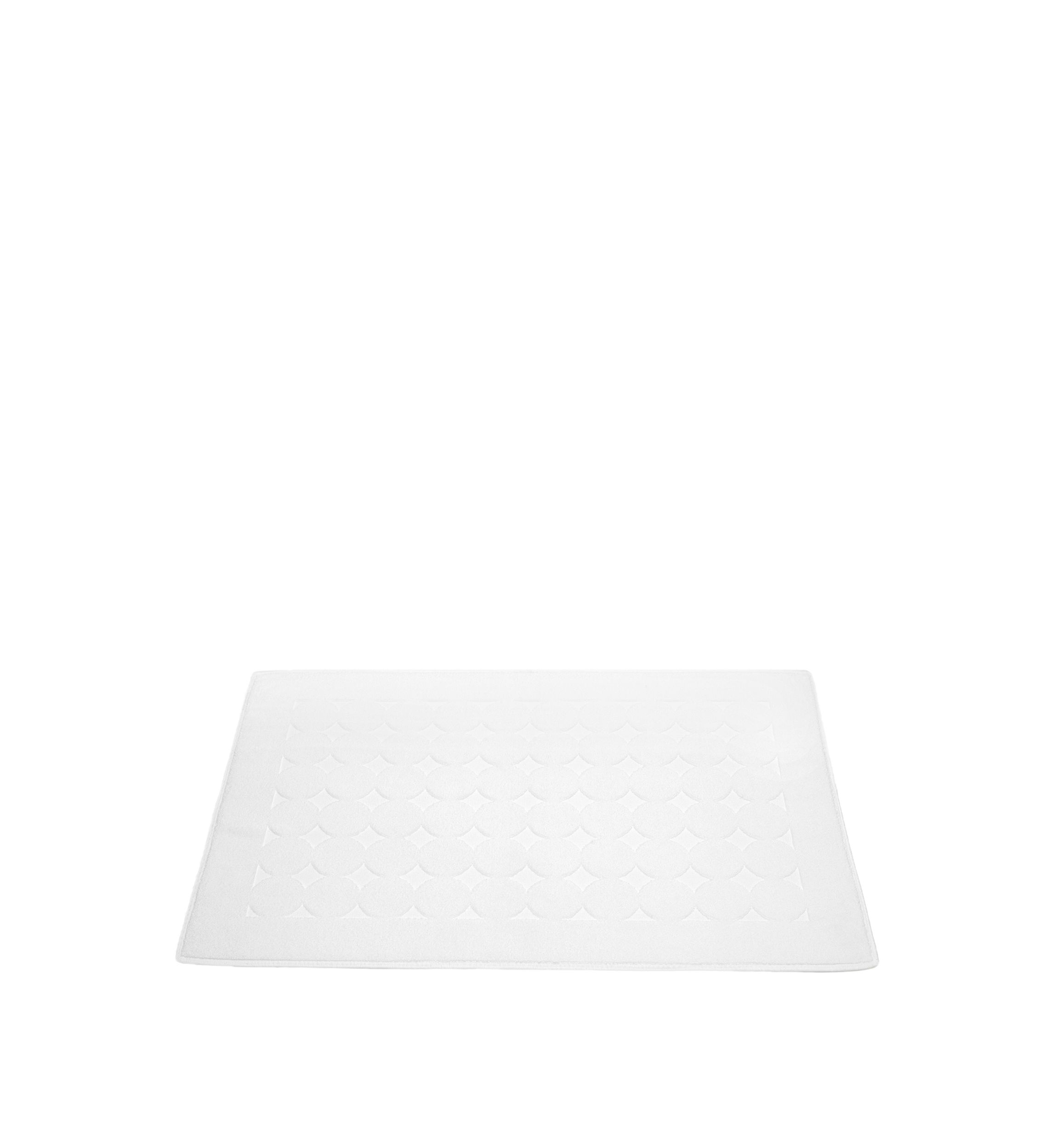 Turkish Cotton Sinemis Circle Design Bath Mat