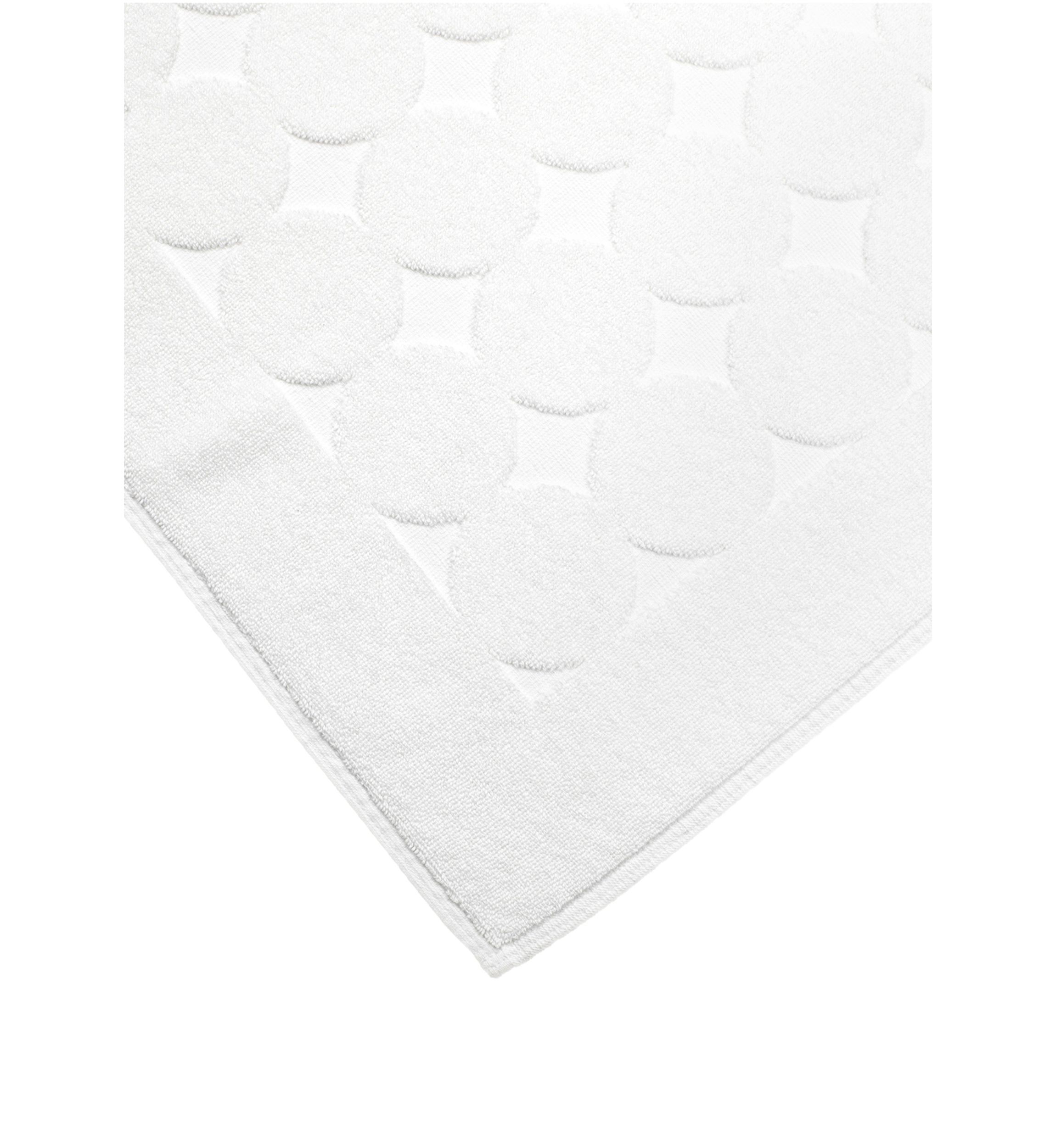Turkish Cotton Sinemis Circle Design Bath Mat