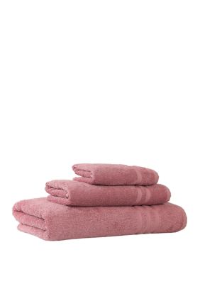 Linum Home Textiles 3 Piece Turkish Cotton Denzi Towel Set