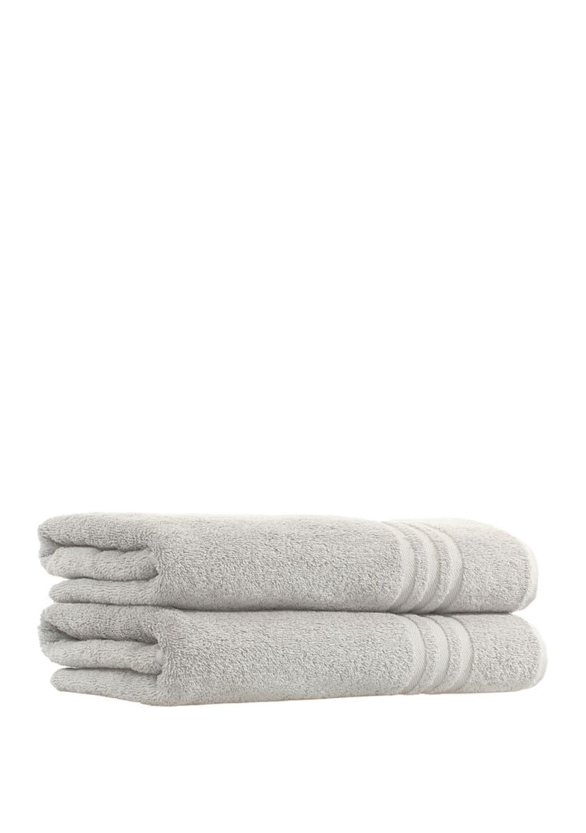 Set of 2 Turkish Cotton Denzi Bath Towels