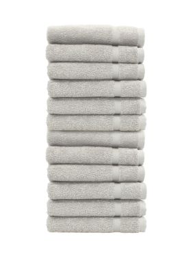 Set of 12 Turkish Cotton Denzi Washcloths