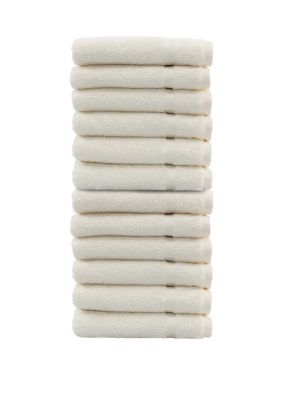 Set of 12 Turkish Cotton Denzi Washcloths