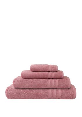 Linum Home Textiles 4 Piece Turkish Cotton Denzi Towel Combination Set, Towel Set