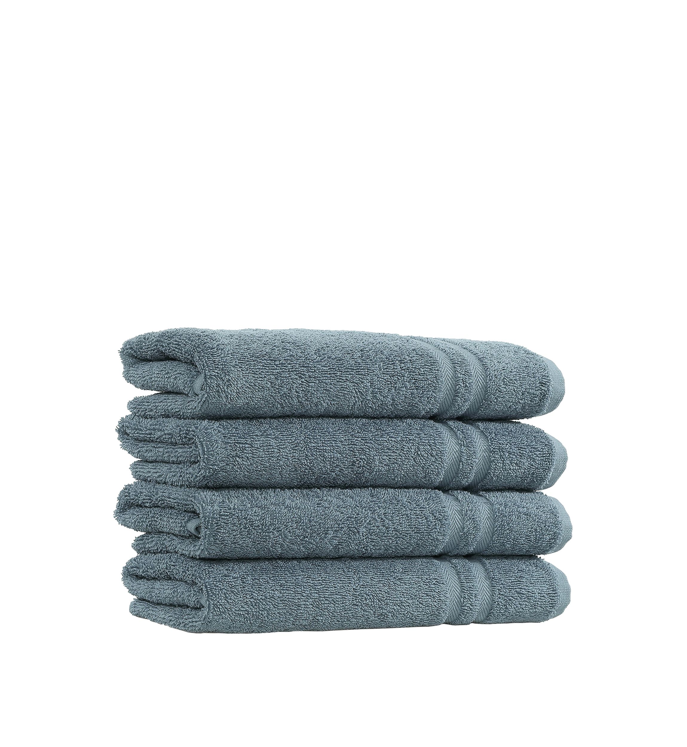 Set of 4 Turkish Cotton Denzi Hand Towels