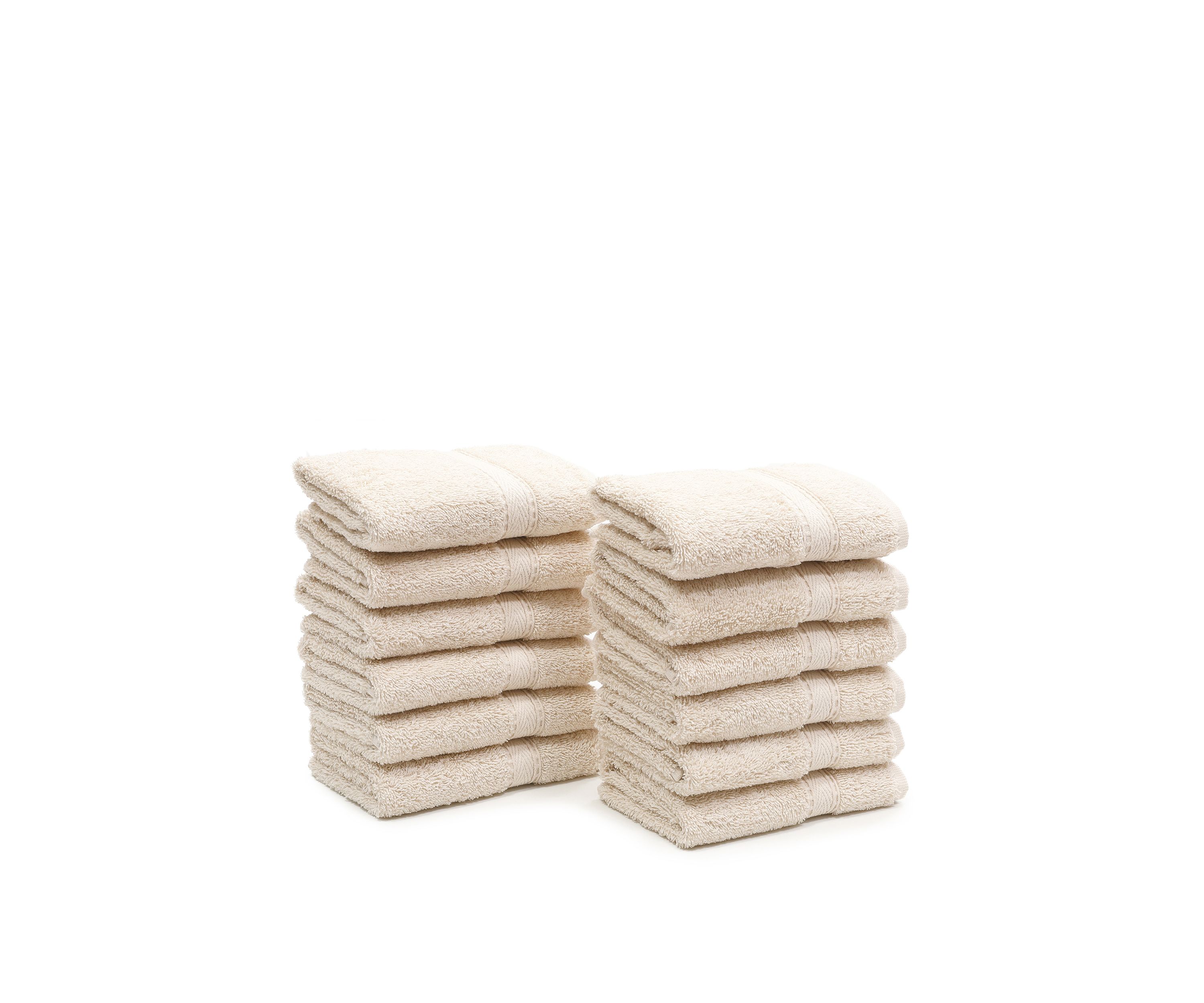 Set of 12 Turkish Cotton Sinemis Terry Washcloths