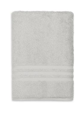 Linum Home Textiles Turkish Cotton Denzi Bath Sheet, Grey