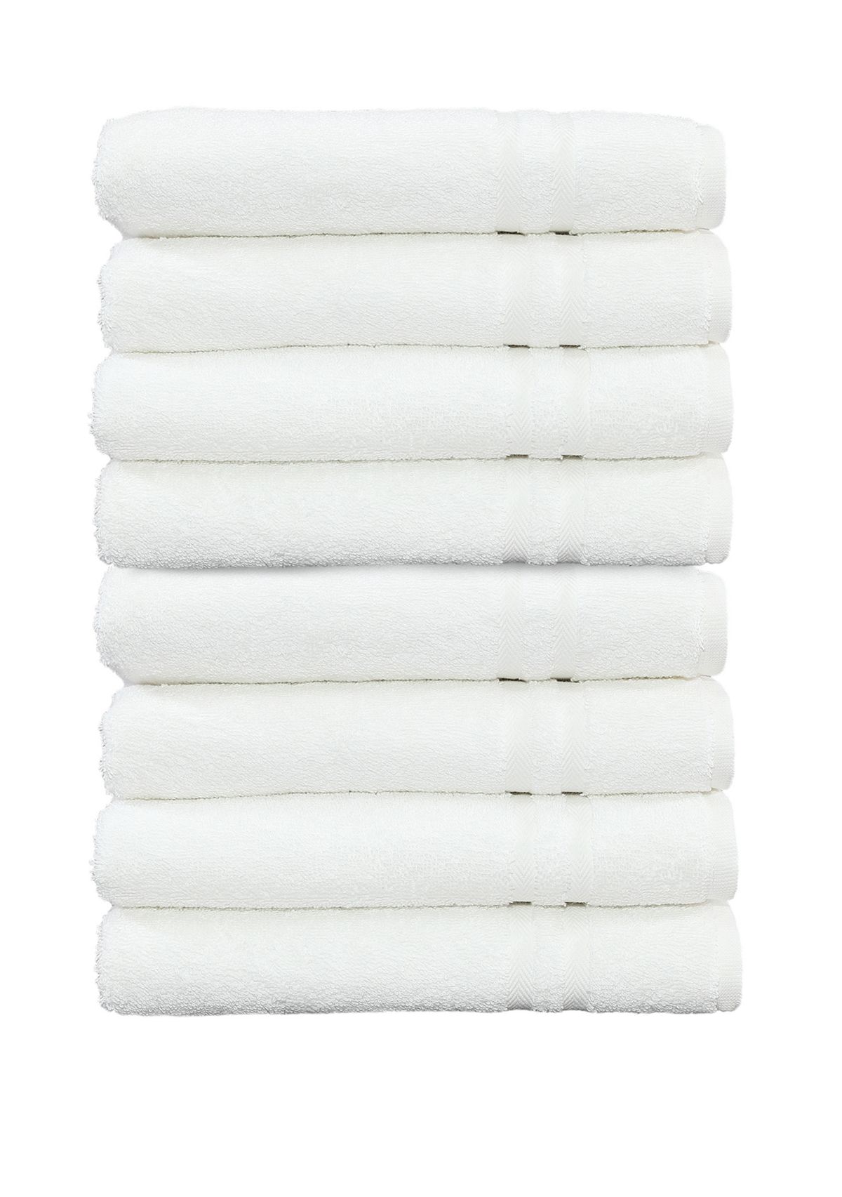 Set of 8 Turkish Cotton Denzi Hand Towels