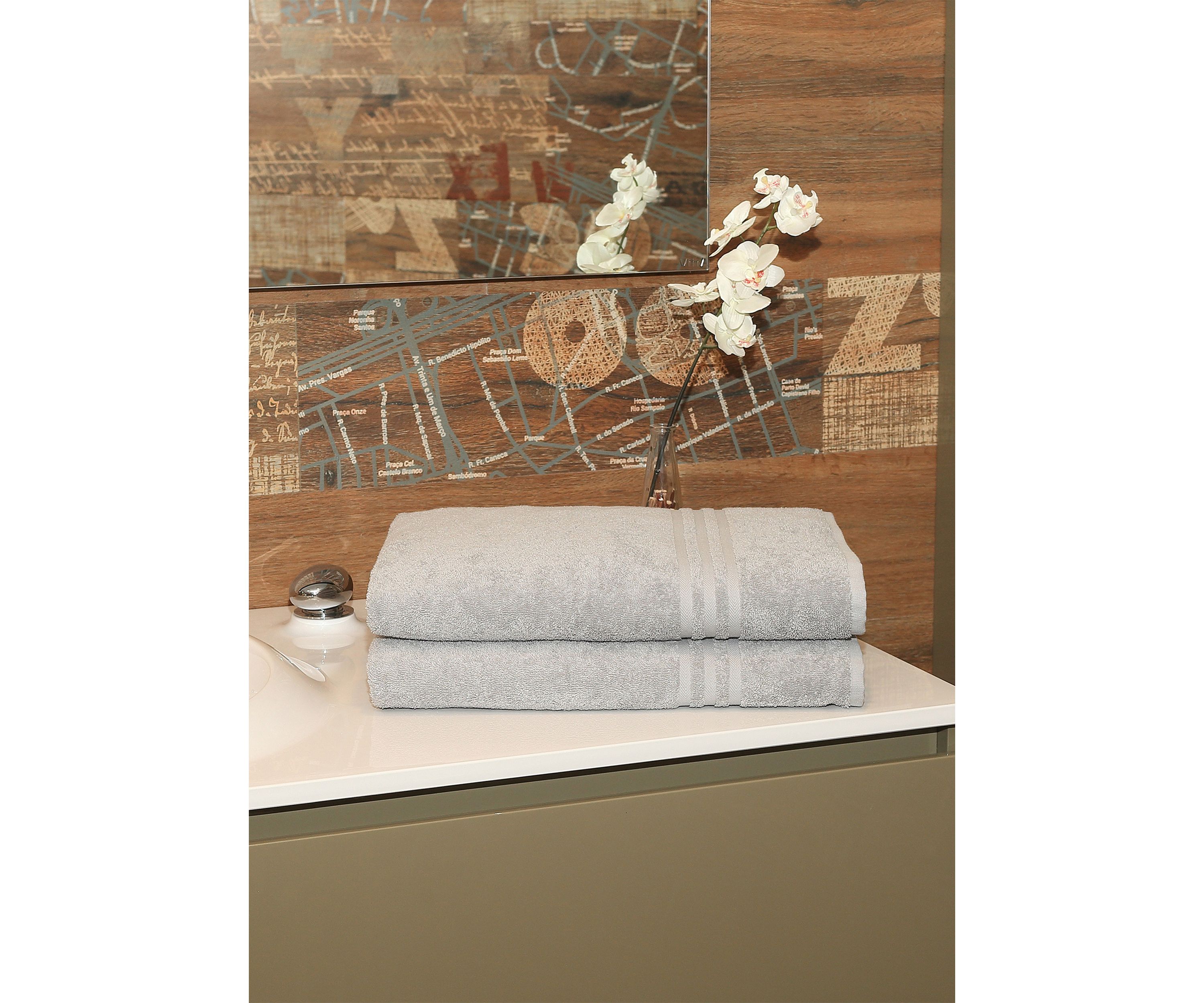 Set of 2 Turkish Cotton Denzi Bath Sheet
